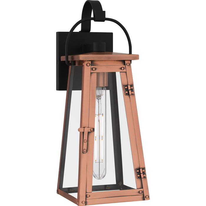 Quoizel  Traditional Outdoor wall 1 light aged QZL-CLN8406