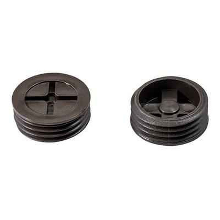 Topaz Lighting WP50PLB 1/2" Bronze Plastic Weatherproof Knockout Closure Plug