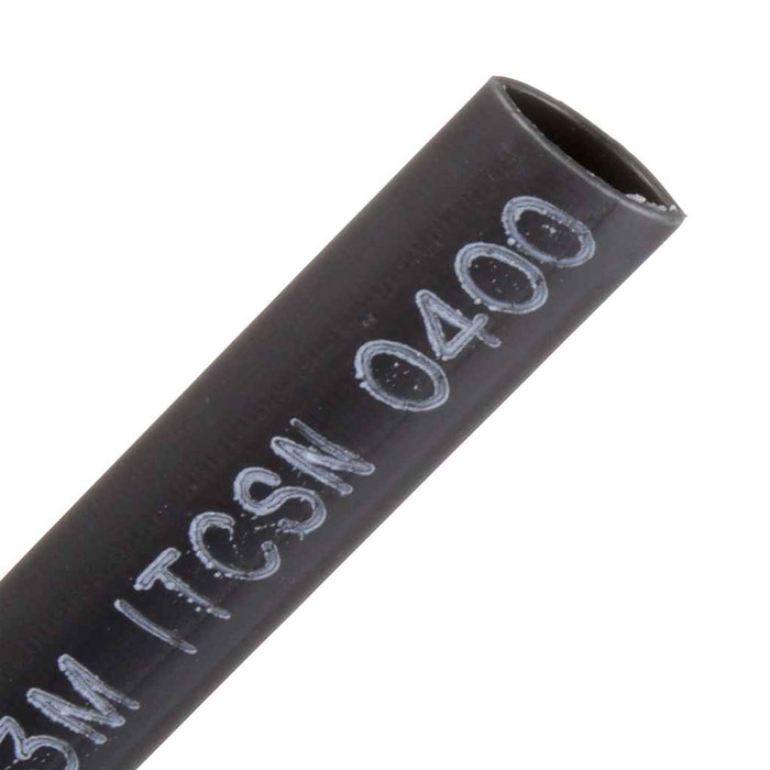 3M 7000031472 3M, Heat Shrink Heavy-Wall Cable Sleeve ITCSN-0400, 12-6 AWG, Expanded/Recovered I.D. 0.40/0.15 in, 6 in Length, boxed, 25/Case
