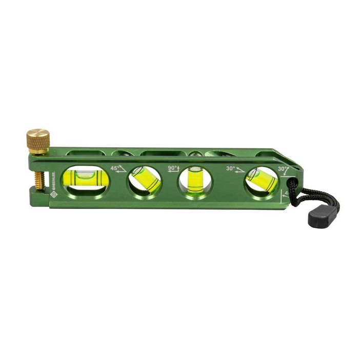 Greenlee Mini Magnetic Torpedo Level 6.5 in with V-Groove for Conduit Bending