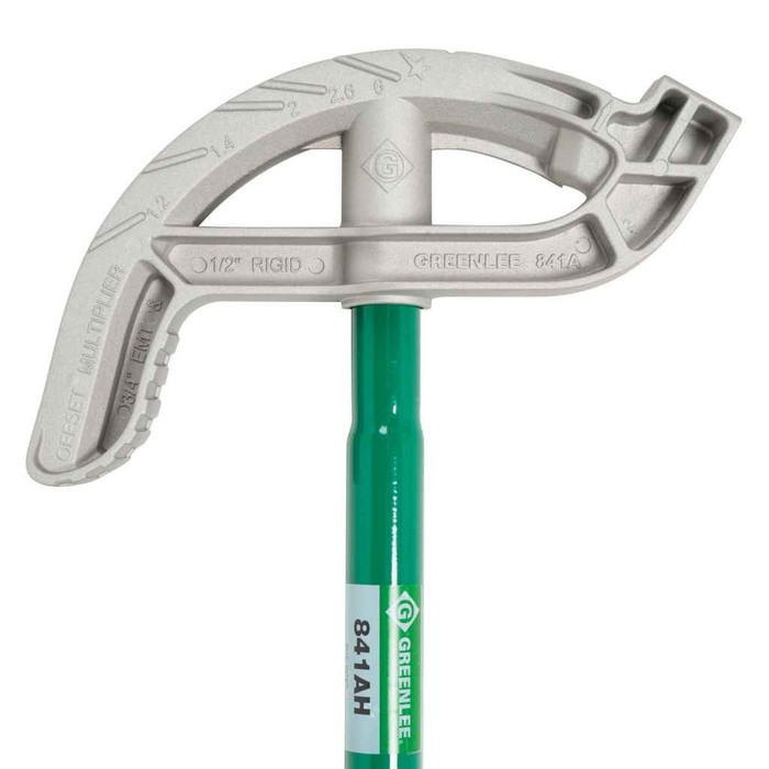 Greenlee 52034123 Aluminum Hand Bender Head with Handle for 3/4, EMT, 1/2, Rigid/IMC