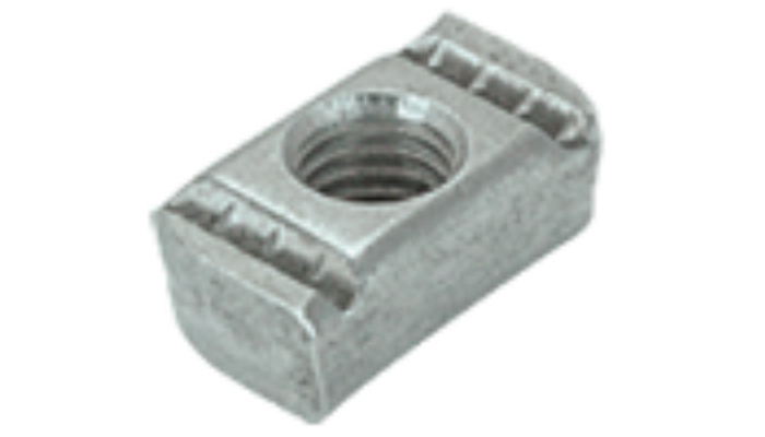 Minerallac CNN025EG Channel Nut No Spring 1/4",20, Zinc Plated