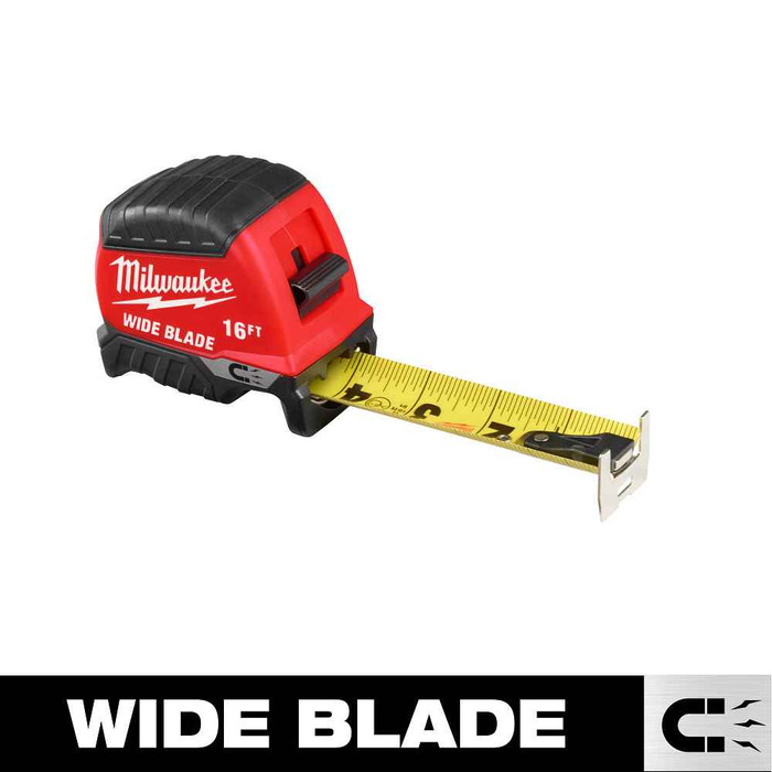 Milwaukee Tool 48-22-1216M 16ft Wide Blade Magnetic Tape Measure