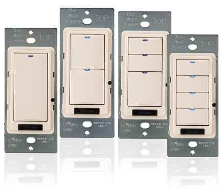 WattStopper LMSW-101-W DLM Wall Switch, 1-Button w/IR, White