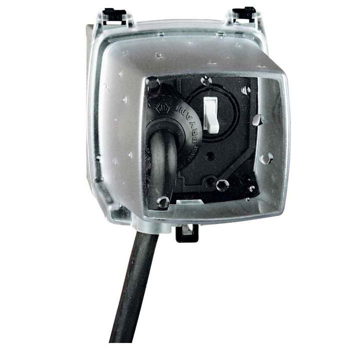 Intermatic WP1250C Plastic In-Use Weatherproof Cover, Double-Gang, Vrt, 4.75" Clear Intermatic WP1250C Plastic In-Use Weatherproof Cover, Double-Gang, Vrt, 4.75" Clear