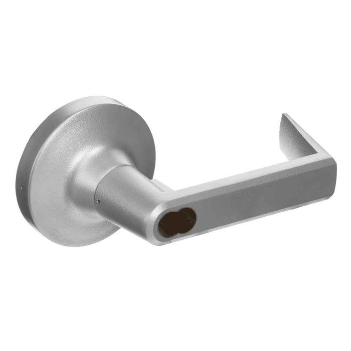 Stanley Security QRT361 - Grade 1 Round Rose Exit Trim, Keyed Lever SFIC, Less Cylinder