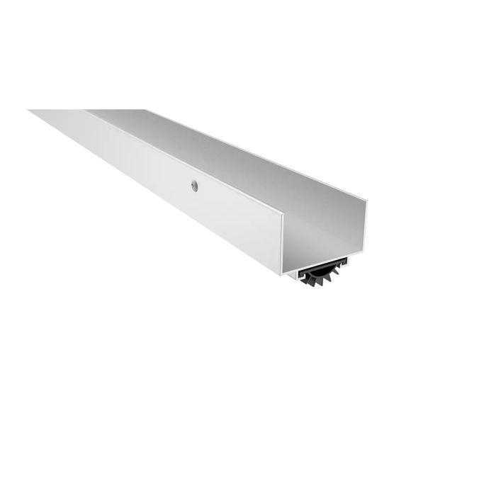 Pemko 217V U-Shaped Door Shoe with Rain Drip and GREENGUARD Gold Eco-V Insert - 48" Length