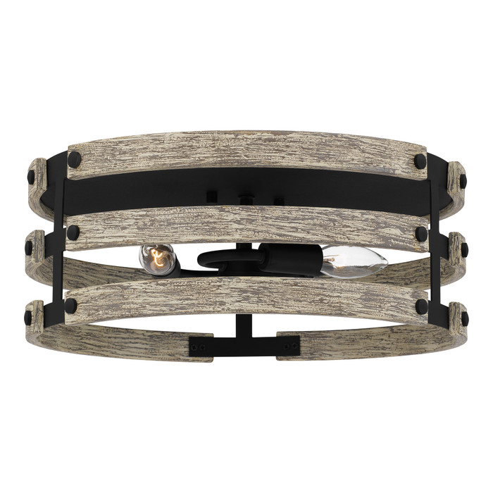 Quoizel QZL-ASB1616 Farmhouse Flushmount 3 lights