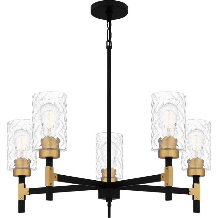 Quoizel  Industrial Chandelier 5 lights QZL-CAY5028