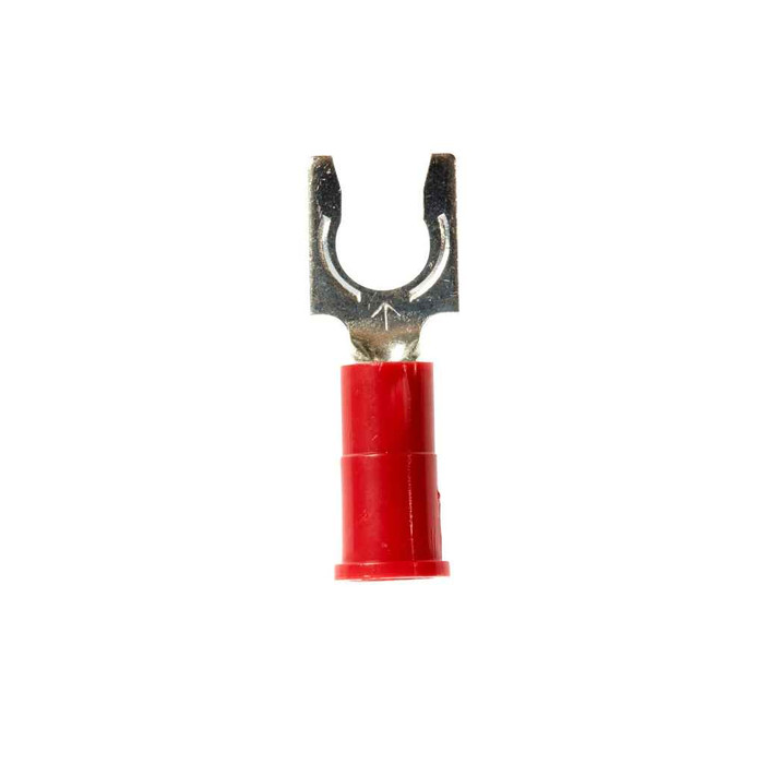 3M MV18-10FX 3M™ Scotchlok™ Fork Vinyl Insulated, 100/bottle, MV18-10FX, wider-tonguedesign for use on free-standing studs 3M MV18-10FX 3M™ Scotchlok™ Fork Vinyl Insulated, 100/bottle, MV18-10FX, wider-tonguedesign for use on free-standing studs