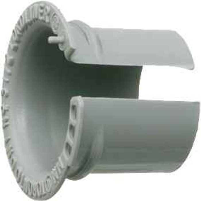 Arlington Industries 4002 3/4" Throat Liner, To be installed into fittings after conduit, after fitting and wire are in place. Non-Metallic.
