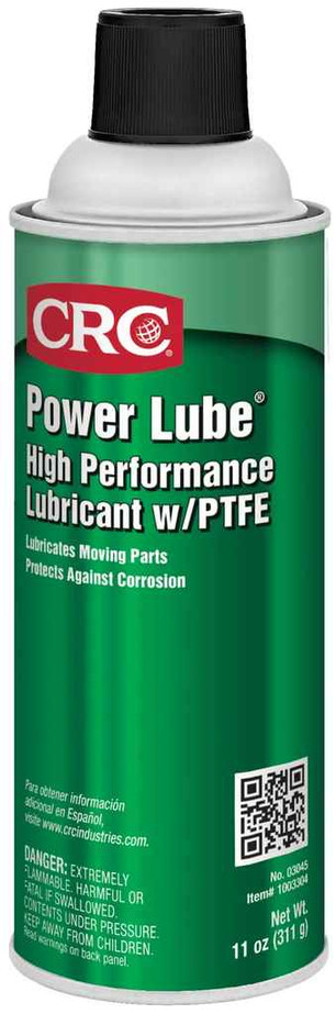 CRC 03045 Power Lube Ind High Performance Lubricant w/PTFE CRC 03045 Power Lube Ind High Performance Lubricant w/PTFE