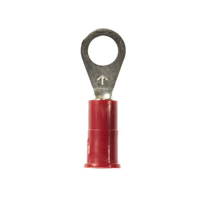 3M 7000133316 3M™ Scotchlok™ Ring Vinyl Insulated, 100/bottle, MV18-10R/LX, standard-style ring tongue fits around the stud, 500/Case