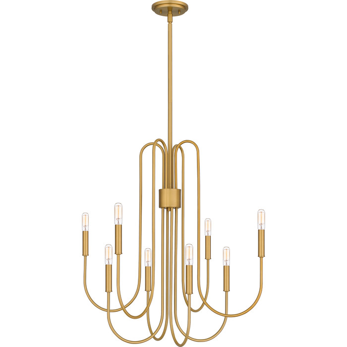 Quoizel QZL-CBR5028 Traditional Chandelier 8 lights