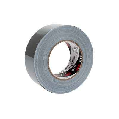 3M DT8 All Purpose Duct Tape DT8 Silver, 48 mm x 54.8 m 8 mil., 24 individually wrapped roll per case, Conveniently Packaged