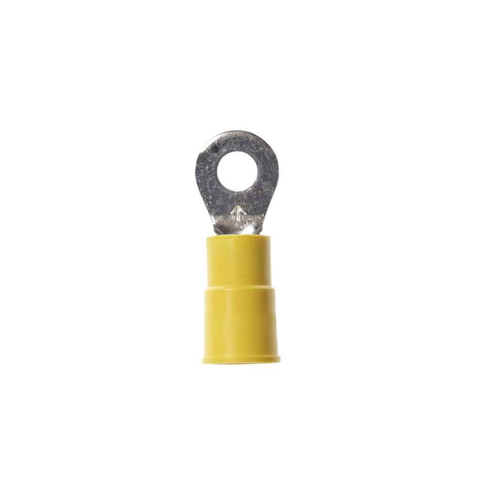 3M 7000133337 3M™ Scotchlok™ Ring Vinyl Insulated, 50/bottle, MV10-8RX, standard-style ring tongue fits around the stud, 500/Case