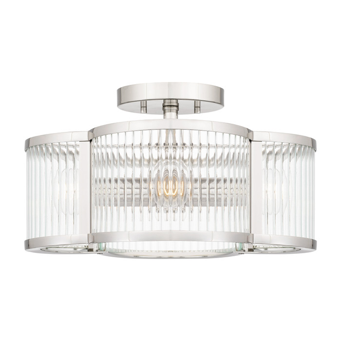 Quoizel QZL-ASR1715 Traditional Semi flush 3 lights