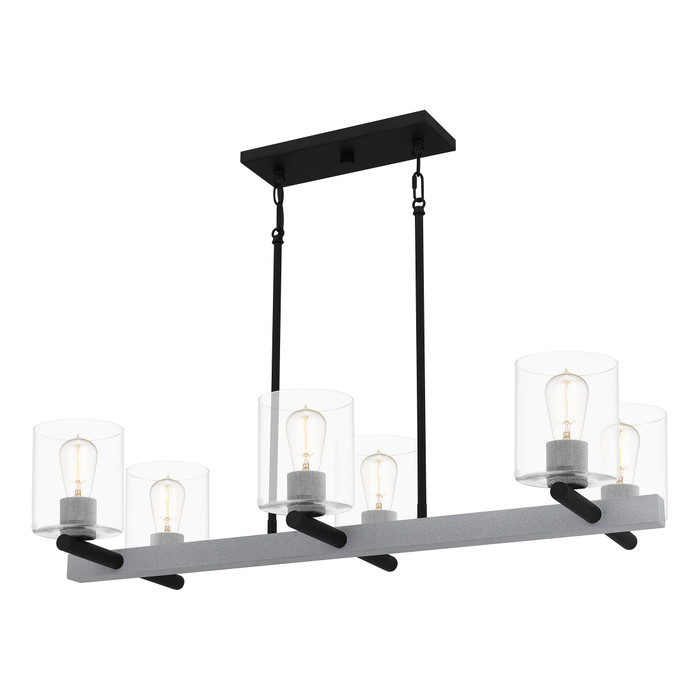 Quoizel  Transitional Linear chandelier 6 lights QZL-CDW138