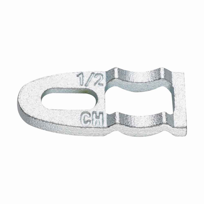 Crouse-Hinds CB5 Eaton series CB clampback/spacer, EMT and rigid/IMC, Stamped steel, 1-1/2"