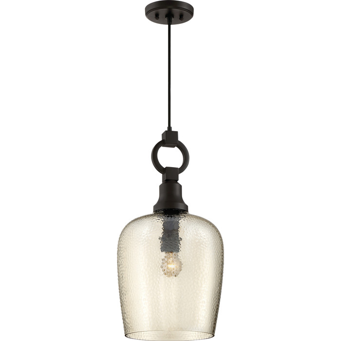 Quoizel QZL-CKKD1512 Transitional Mini pendant wstrn brnz 11.5"d Quoizel QZL-CKKD1512 Transitional Mini pendant wstrn brnz 11.5"d
