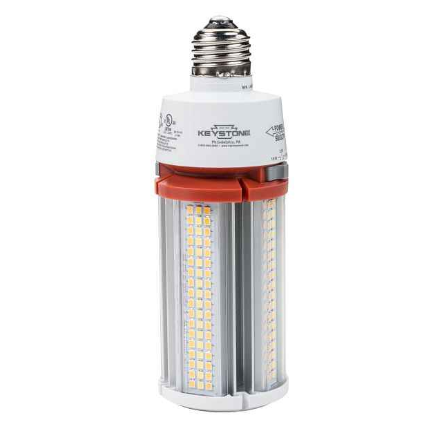 Keystone 27W LED HID Replacement Lamp with Power Select & Color Select Technology E26 Base