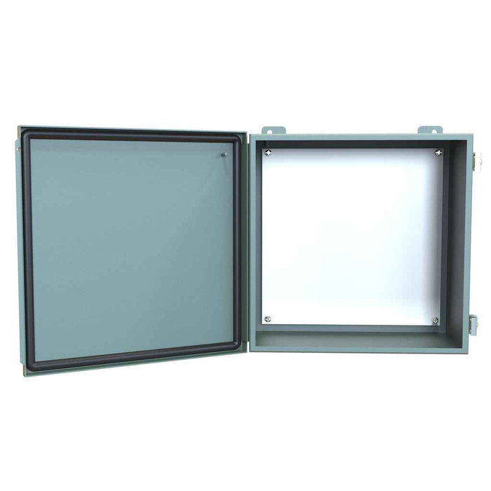 Hammond Manufacturing 1414PHL6 NEMA 12 HNGD CVR 12X12X6 - 12 x 12 x 6