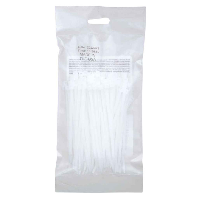 3M 7000031849 3M™ Cable Tie CT4NT18-C, 10 Bags/Case