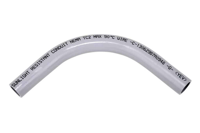 Kraloy 078541 40STD0790 3/4"x90D PVC STD ELBOW SPxSP SCH40 KRALOY