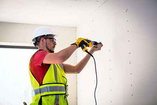 3M 94617-80030-PS 3M™ Reflective Construction Safety Vest with 5 Point Tear Away, Class 2 , Hi-Viz Yellow, 94617-80030-PS, 5/cs