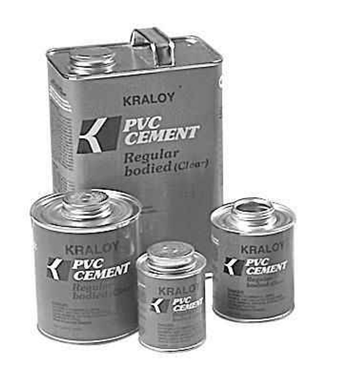 Kraloy 078886 CWC20 QUART (946 ml) PVC COLD WEATHER CEMENT LOW V.O.C. SCEPTER/KRALOY