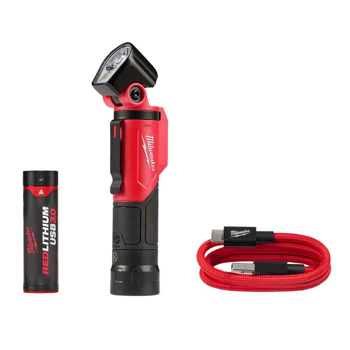 Milwaukee Tool 2113-21 REDLITHIUM™ USB Pivoting Flashlight