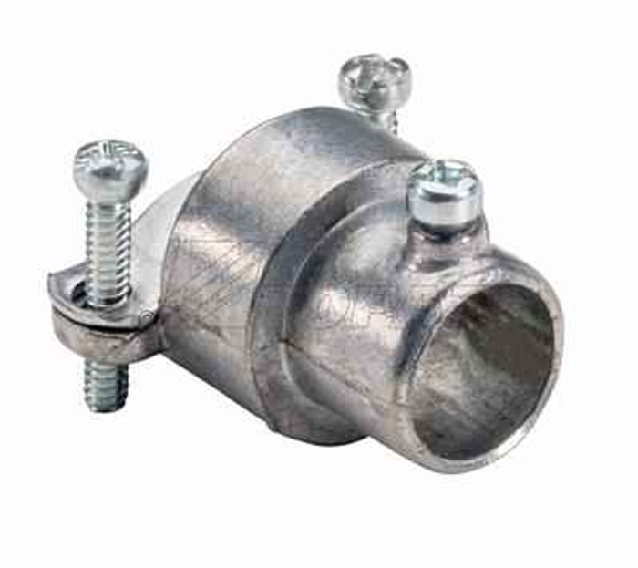 Topaz Lighting 182 3/4" Zinc Die Cast Set Screw to Clamp Type - EMT to Flex