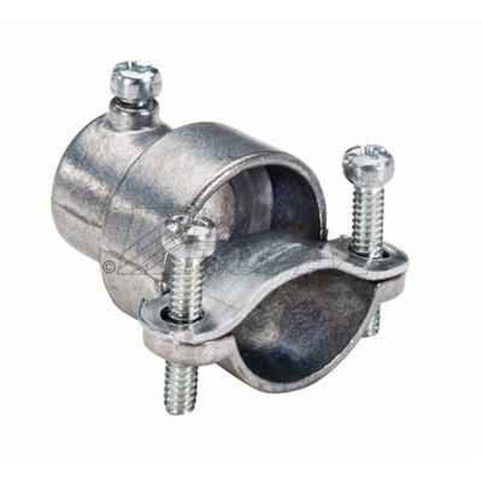 Topaz Lighting 182 3/4" EMT to Flex Combo Coupling, Zinc Die-Cast, Set-Screw