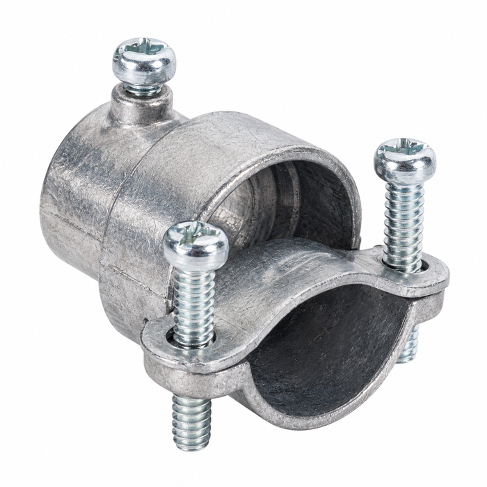 Topaz Lighting 182 3/4" EMT to Flex Combo Coupling, Zinc Die-Cast, Set-Screw