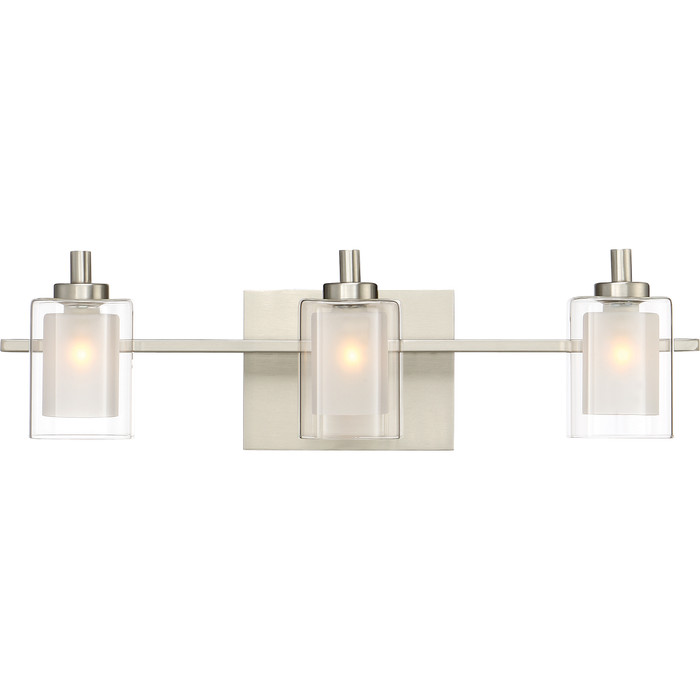 Quoizel QZL-KLT8603 Transitional Led bath fixture 3 lgt