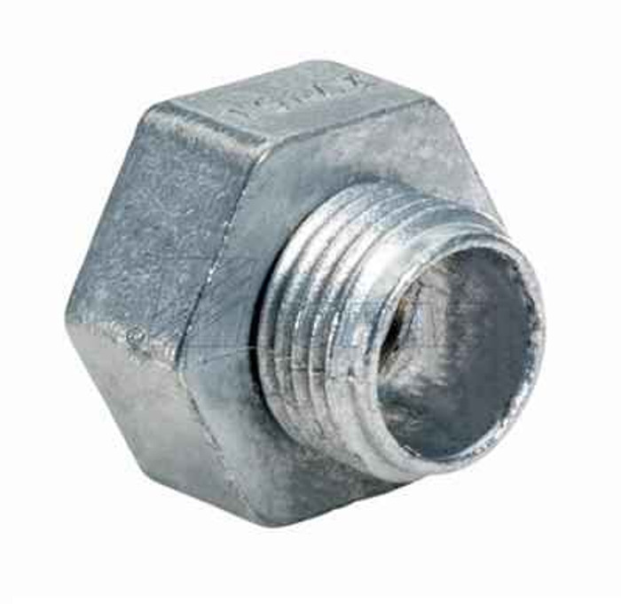 Topaz Lighting 981S 1/2" - 3/4" Steel Rigid Male Enlarger