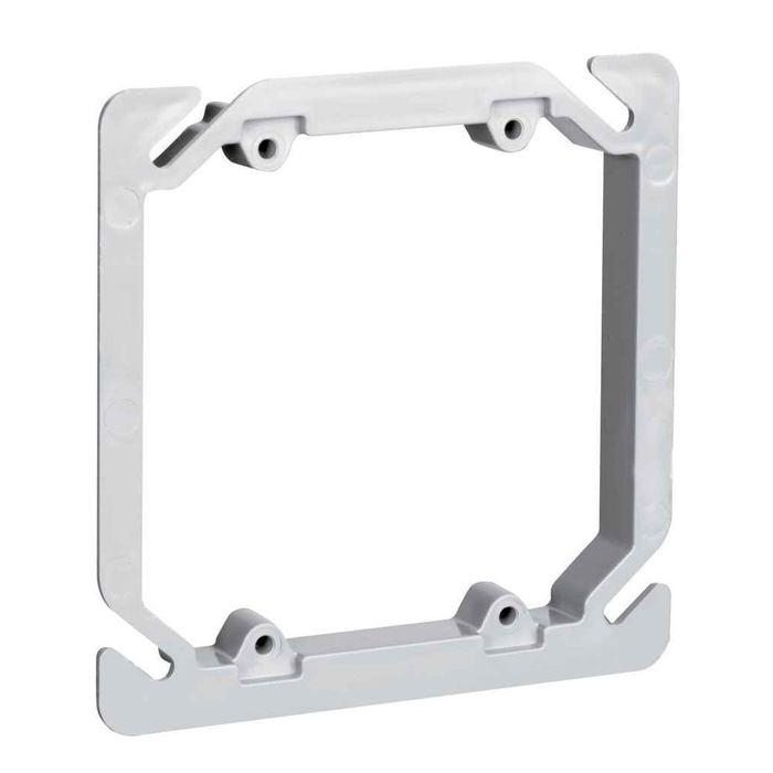 Pass & Seymour RC2 Two-Gang Thermoplastic Cover for 4-in Square Box