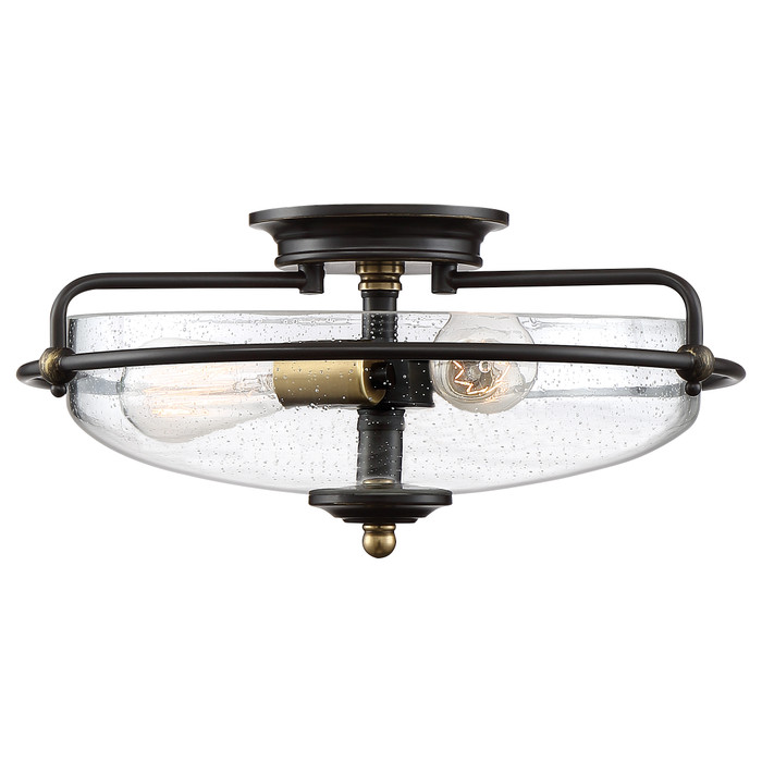 Quoizel QZL-GFC1617 Transitional Flush mount 17"d