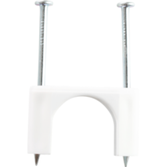 Minerallac INS66 Insulated Plastic Sheathed Cable Staple, Gray, 100-Pack
