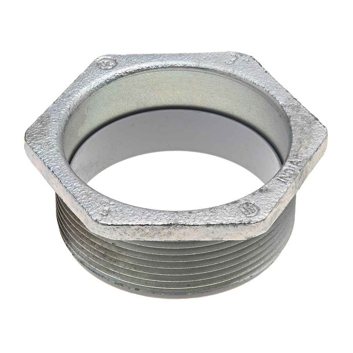 Bridgeport Fittings 1109-I Malleable Iron Insulated Conduit Nipple 3", NPSM Threads Bridgeport Fittings 1109-I Malleable Iron Insulated Conduit Nipple 3", NPSM Threads