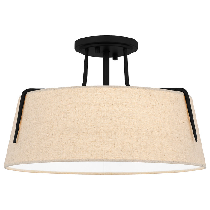 Quoizel  Transitional Semi flush 3 lights QZL-LOA1716