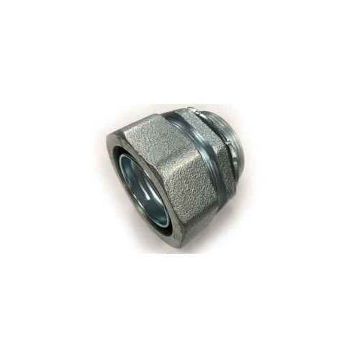 Bridgeport Fittings 439-SLT Liquid Tight Straight Connector 4", Malleable Iron Bridgeport Fittings 439-SLT Liquid Tight Straight Connector 4", Malleable Iron