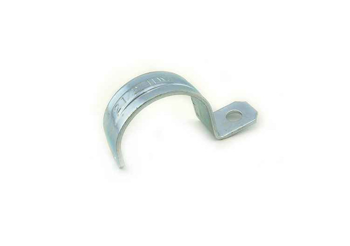 Bridgeport Fittings 907-S One Hole Rigid Pipe Strap 2-1/2", Zinc Plated Steel