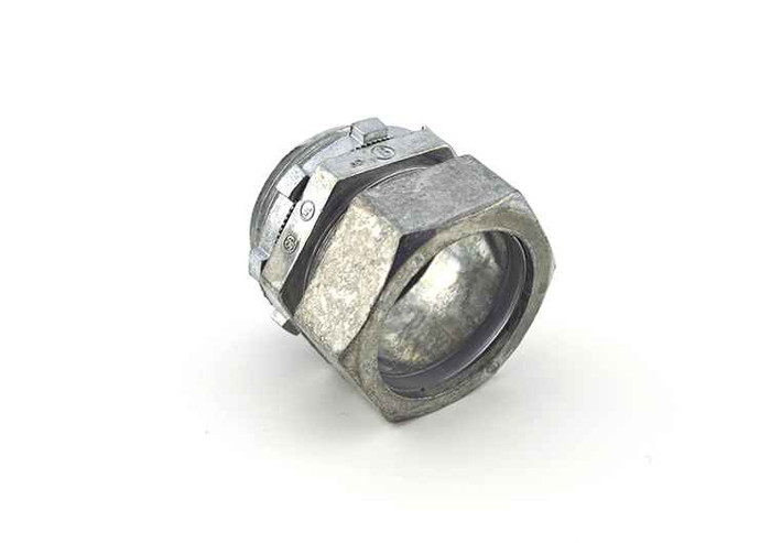 Bridgeport Fittings 253-DC2 Screw-on EMT Compression Connector 1-1/4", Die Cast Zinc Bridgeport Fittings 253-DC2 Screw-on EMT Compression Connector 1-1/4", Die Cast Zinc