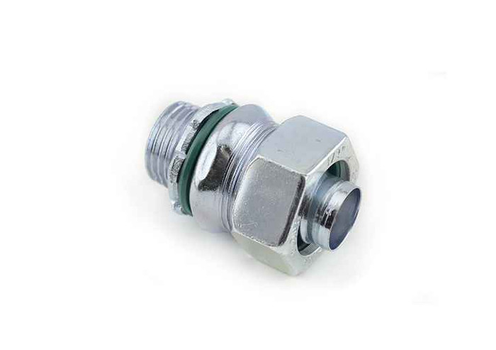 Bridgeport Fittings 430-SLT Liquid Tight Straight Connector 1/2", Zinc Electroplated Steel Bridgeport Fittings 430-SLT Liquid Tight Straight Connector 1/2", Zinc Electroplated Steel