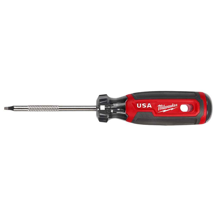 Milwaukee Tool MT217 #1 Square 3" Cushion Grip Screwdriver (USA)
