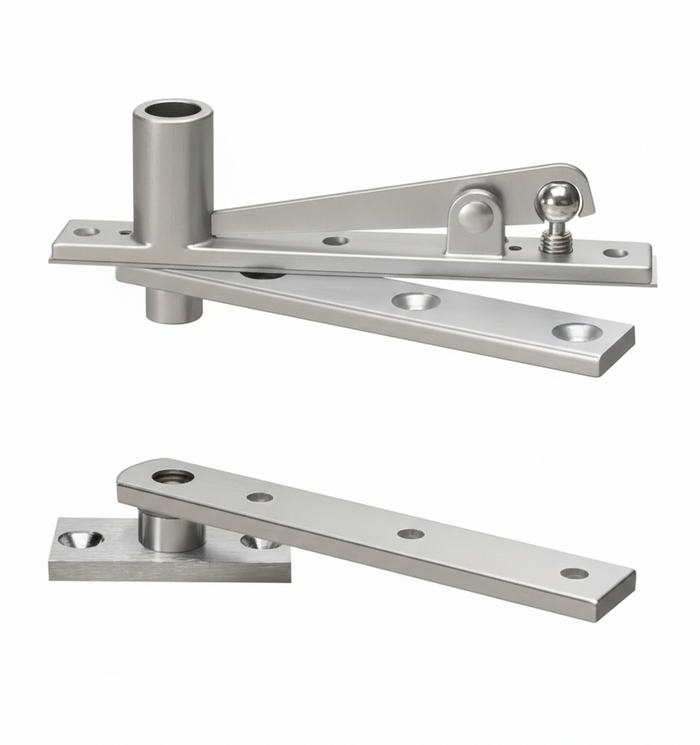 Norton Rixson 128-3/4 Series Center Hung Pivot Set for Commercial Doors up to 300 lbs