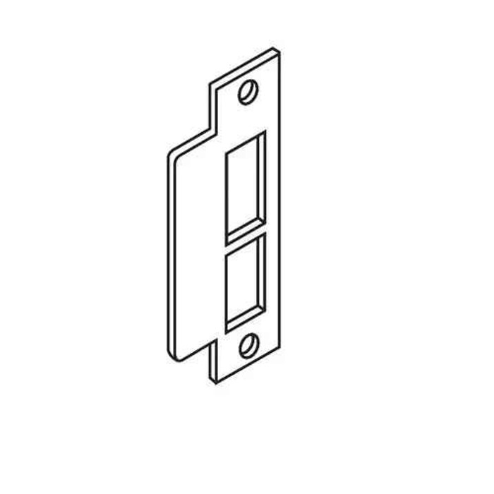 1Copy of Corbin Russwin 236L72-018 Straight Lip, 1-1/8" Lip Length, ML2000 Latch & Deadbolt Strike