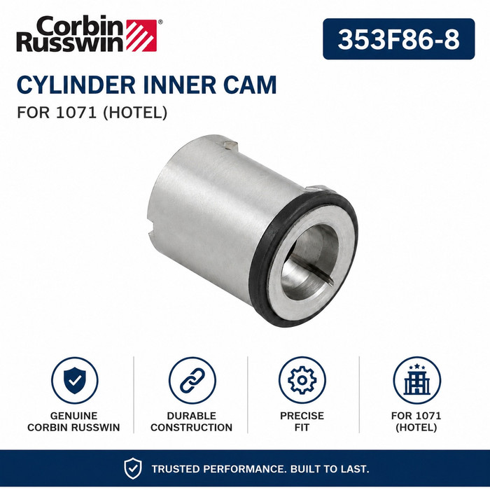Corbin Russwin 353F86-8 Cylinder Inner Cam for 1071 (Hotel)