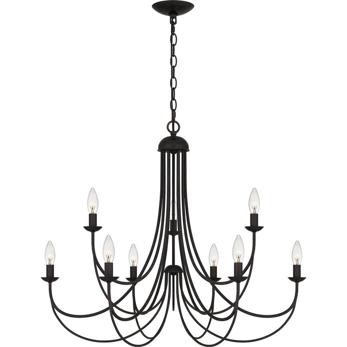 Quoizel QZL-MRN5030 Transitional Chandelier 9 lights imperial